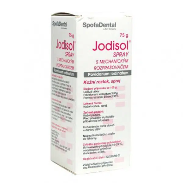 Jodisol Spray 38,5mg/g drm spr sol 1x75g