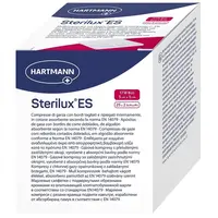 Sterilux ES Kompresní gáza nesterilní 17 vláken 8 vrstev 5x5cm 25x2ks