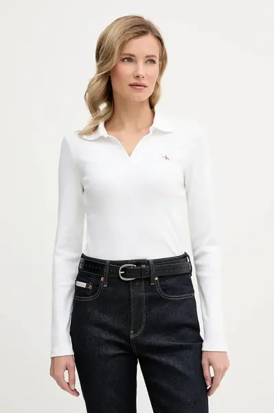 Tričko s dlouhým rukávem Calvin Klein Jeans