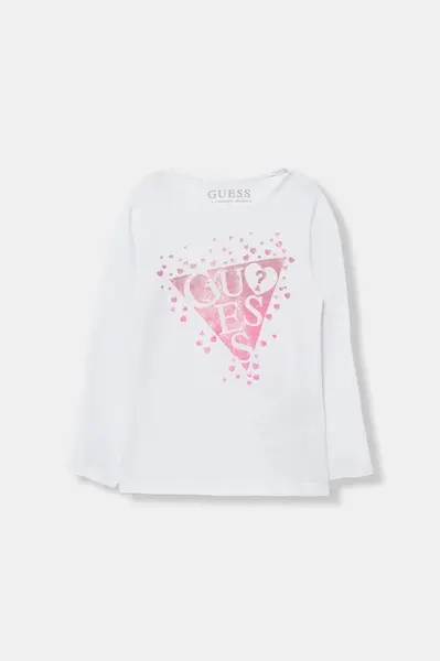 Dětské tričko s dlouhým rukávem Guess