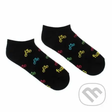 Členkové ponožky Cyklista čierny M (Unisex veľkosť M (veľkosť 39-42))