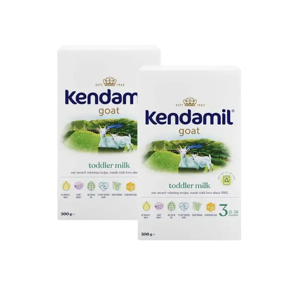 KENDAMIL Kozí 3 batolecí mléko 2 x 500 g