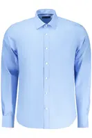 Modrá pánska business košeľa