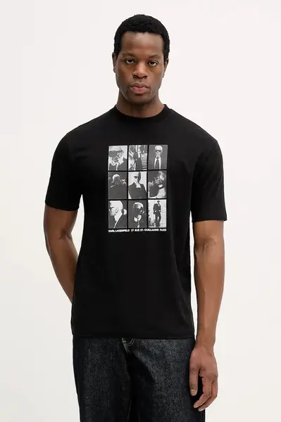 Bavlnené tričko Karl Lagerfeld