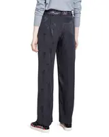 Desigual dámské kalhoty s květinovým vzorem