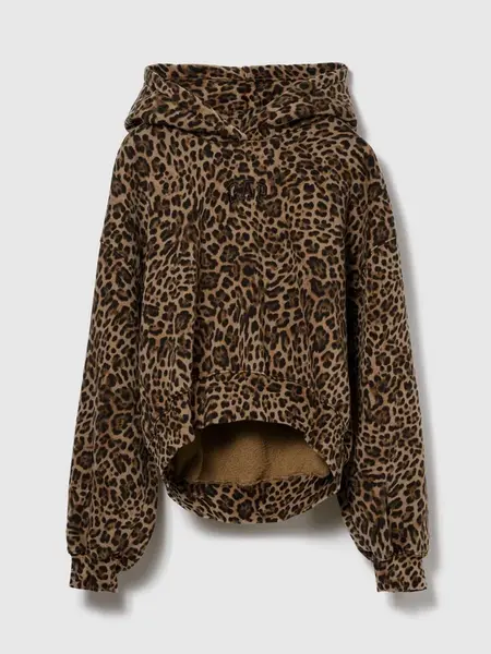 GAP Mikina s kapucí Logo Cropped - Dámské