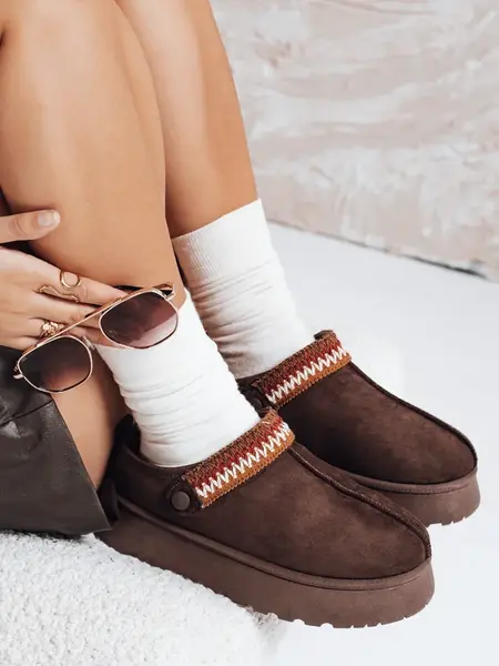 Dámské zamszové sněhule Dstreet