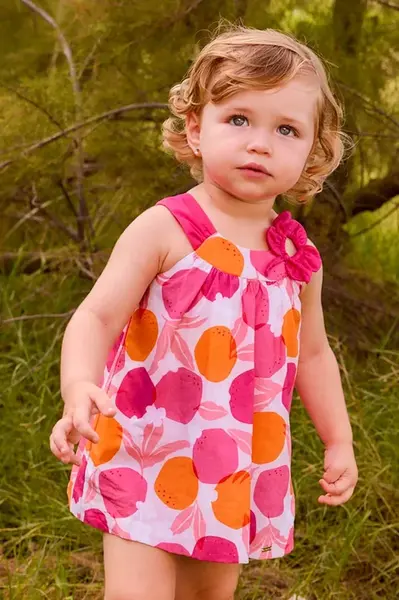 Dětské bavlněné šaty Mayoral