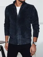 Sweter męski rozpinany granatowy Dstreet