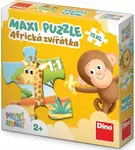První hraní: Africká zvířátka 15 maxi Puzzle