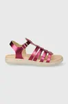 Dětské kožené sandály Geox SANDAL SOLEIMA