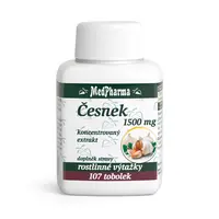 MEDPHARMA Česnek 1500 mg 107 tobolek VÝHODNÉ balení, poškozený obal