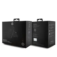 Magnetický držák Mercedes do auta 15W s bezdrátovým nabíjením, černá