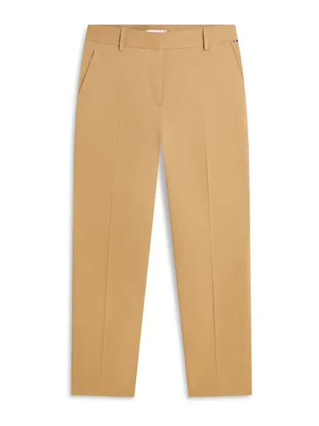 TOMMY HILFIGER Nohavice s pukmi  farba ťavej srsti