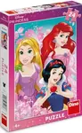 Puzzle Krásné princezny 24 dílků (poškozená)