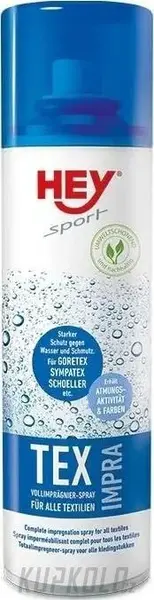 Yate Hey sport TEX IMPRA Sprej viz obrázek Prací prostředek