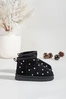 Dětské sněhule s květinami Gracina