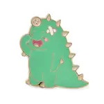 Crying Dinosaur with Woundplast Enamel Pins