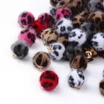 Handmade Plush Cloth Fabric Covered Charms