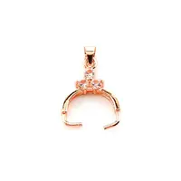 Brass Ice Pick Pinch Bails