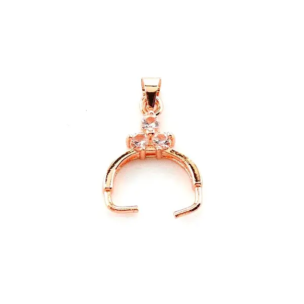 Brass Ice Pick Pinch Bails