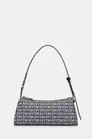 Kabelka Dkny šedá barva, R5235G57