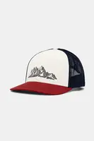 Kšiltovka Jack Wolfskin Brand tmavomodrá barva, vzorovaná, 1911242