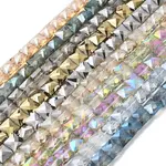 Electroplate Glass Beads Strands