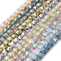 Electroplate Glass Beads Strands