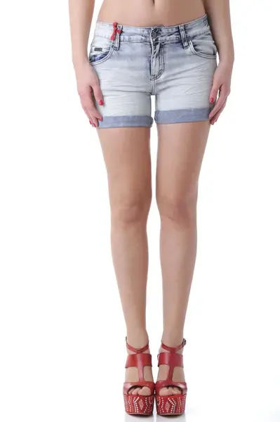 Dámské džínové kraťasy
