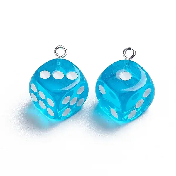 Transparent Resin Pendants