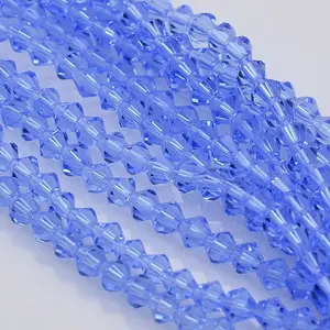 Bicone Glass Beads Strands