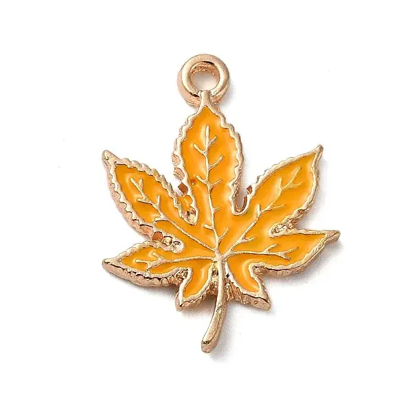 Thanksgiving Day Theme Alloy Enamel Pendants