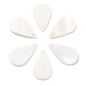 Natural Cotton Shell Pendants