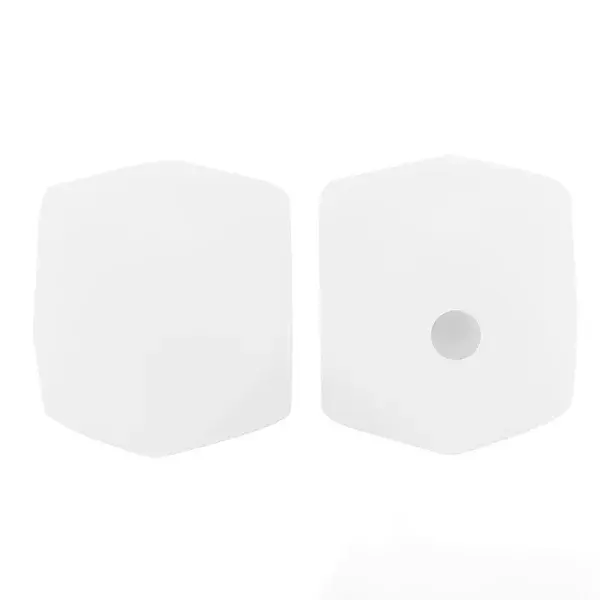 Octagon Food Grade Silicone Beads