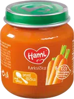HAMI zeleninový příkrm Mrkvička první lžička 125 g