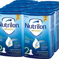 NUTRILON Advanced 2 pokračovací kojenecká mléka 6 x 800 g