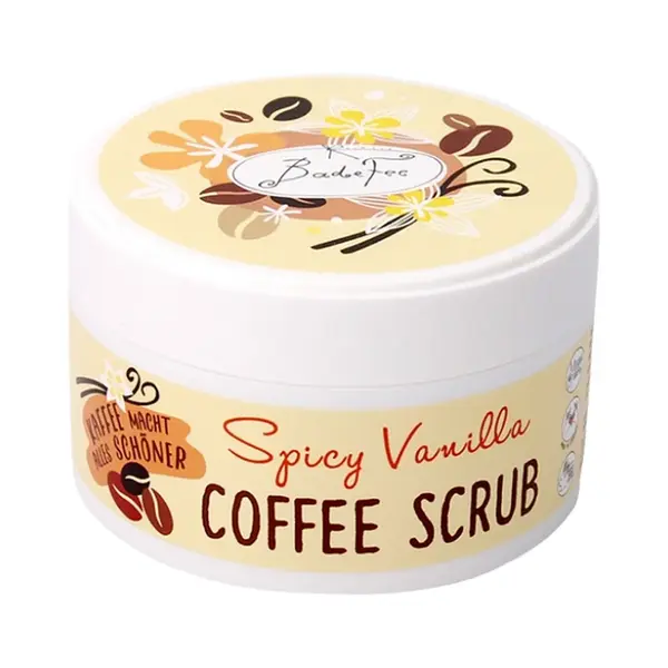 BADEFEE Tělový peeling Kávový Spicy Vanilla 180 g