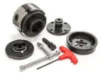 Holzstar® Čtyřčelisťové sklíčidlo Profi M33 × 3,5 - sada