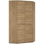 Skriňa rohová 2d Shetland Typ 21 Dub Shetland/Sivá