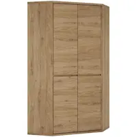 Skriňa rohová 2d Shetland Typ 21 Dub Shetland/Sivá