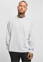 Pigment-colored pocket light asphalt with long sleeves