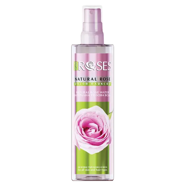 Prírodná ružová voda s čistiacim a tonizujúcim účinkom s rozprašovačom 200 ml - NATURE OF AGIVA