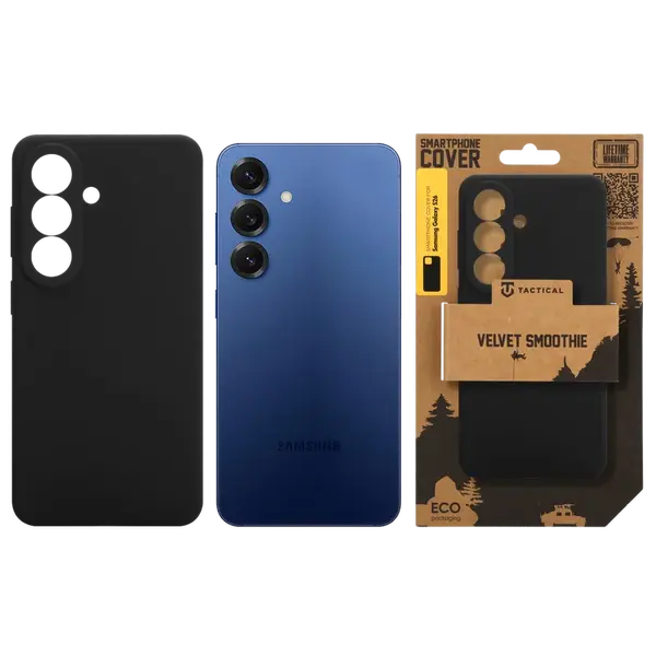 Zadní kryt Tactical Velvet Smoothie pro Samsung Galaxy S26, asphalt