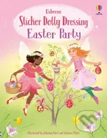 Sticker Dolly Dressing Easter Party - Antonia Miller (ilustrátor), Fiona Watt - kniha z kategorie Samolepky