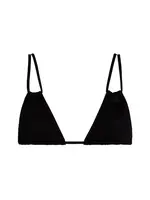 Calvin Klein Swimwear Bikinový top  čierna