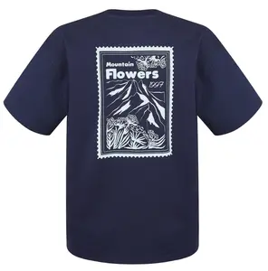 Husky Tee Stamp L M, dark blue Dámské bavlněné triko