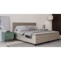 MID.YOU AMERICKÁ POSTEL, 180/200 cm, béžová