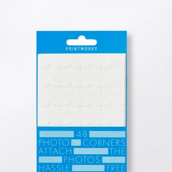 PrintWorks Photo Corners - White White
