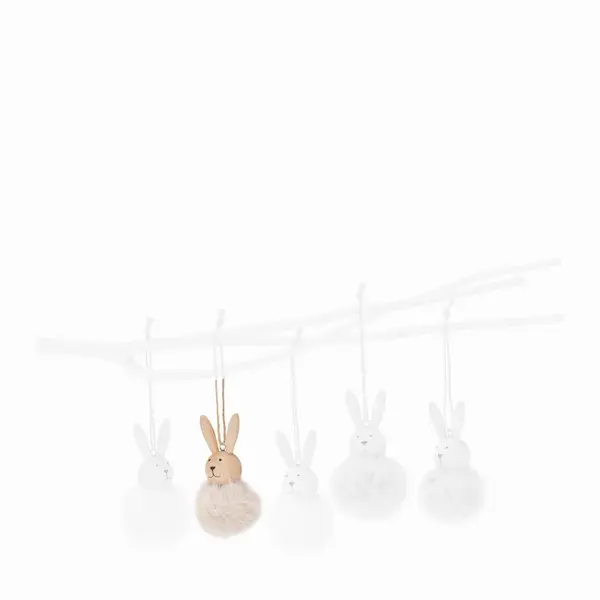 Závěsný králíček Emmy, krémový - Philippi